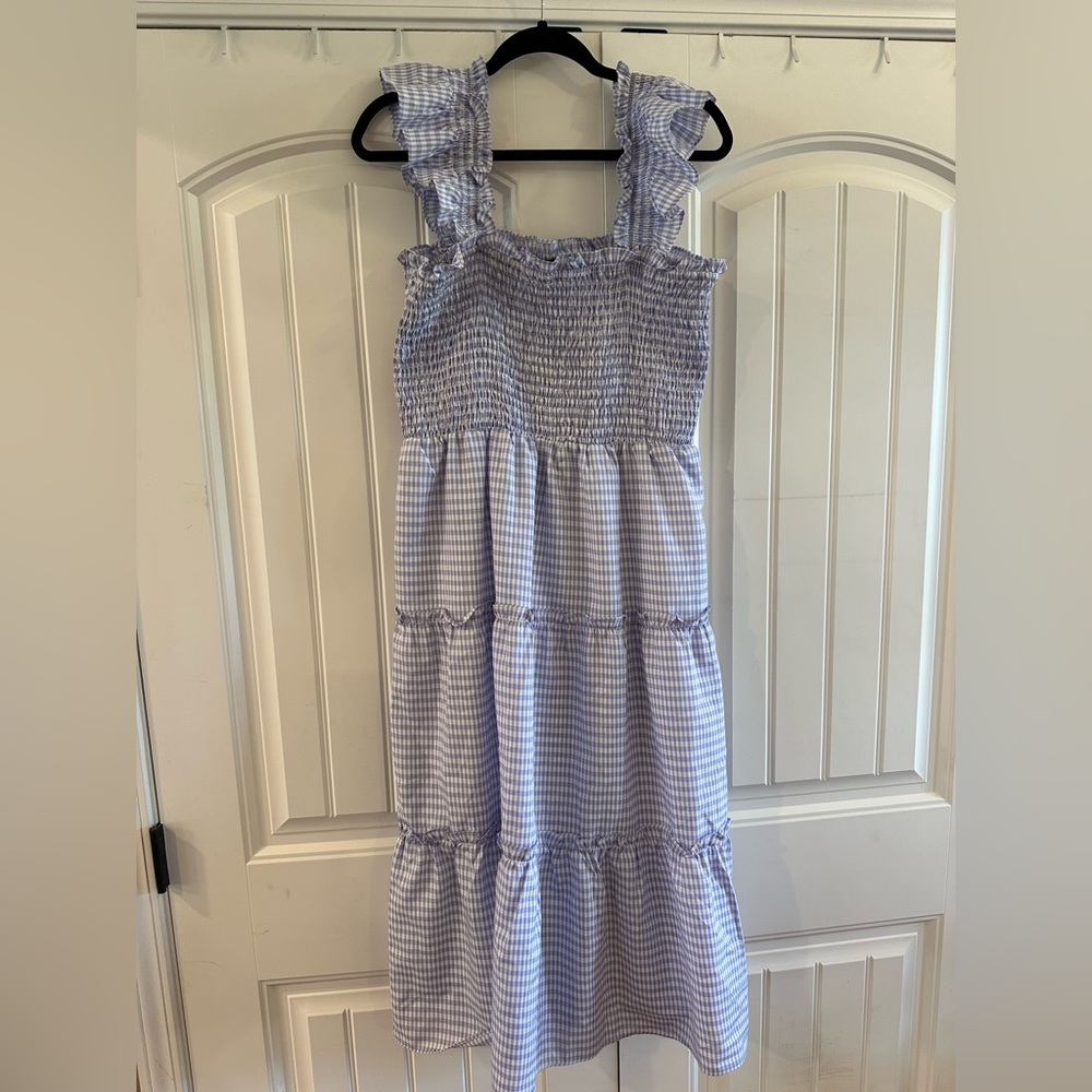 Sugarlips Lavender Gingham Dress